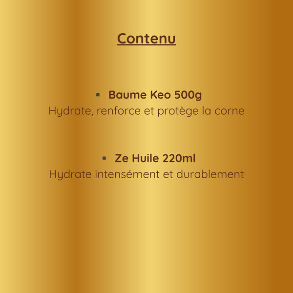 Soin Complet pour Sabots Secs