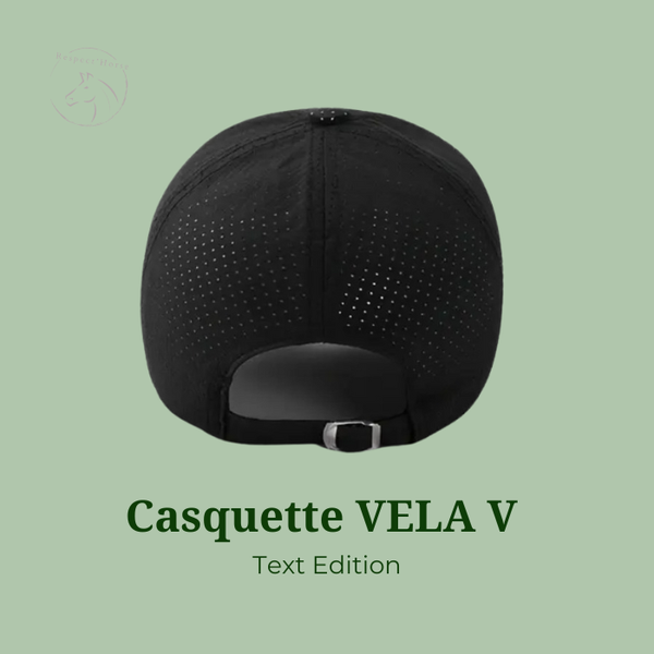 Casquette VELA V - Text Edition